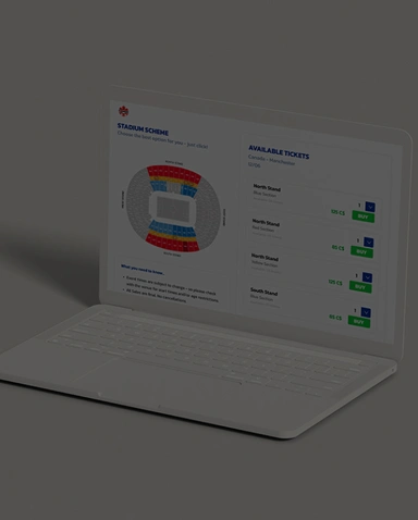 Das kanadische Fußballstadion